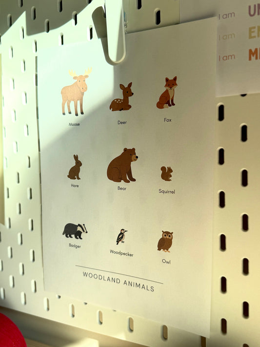 Woodland Animals – PDF
