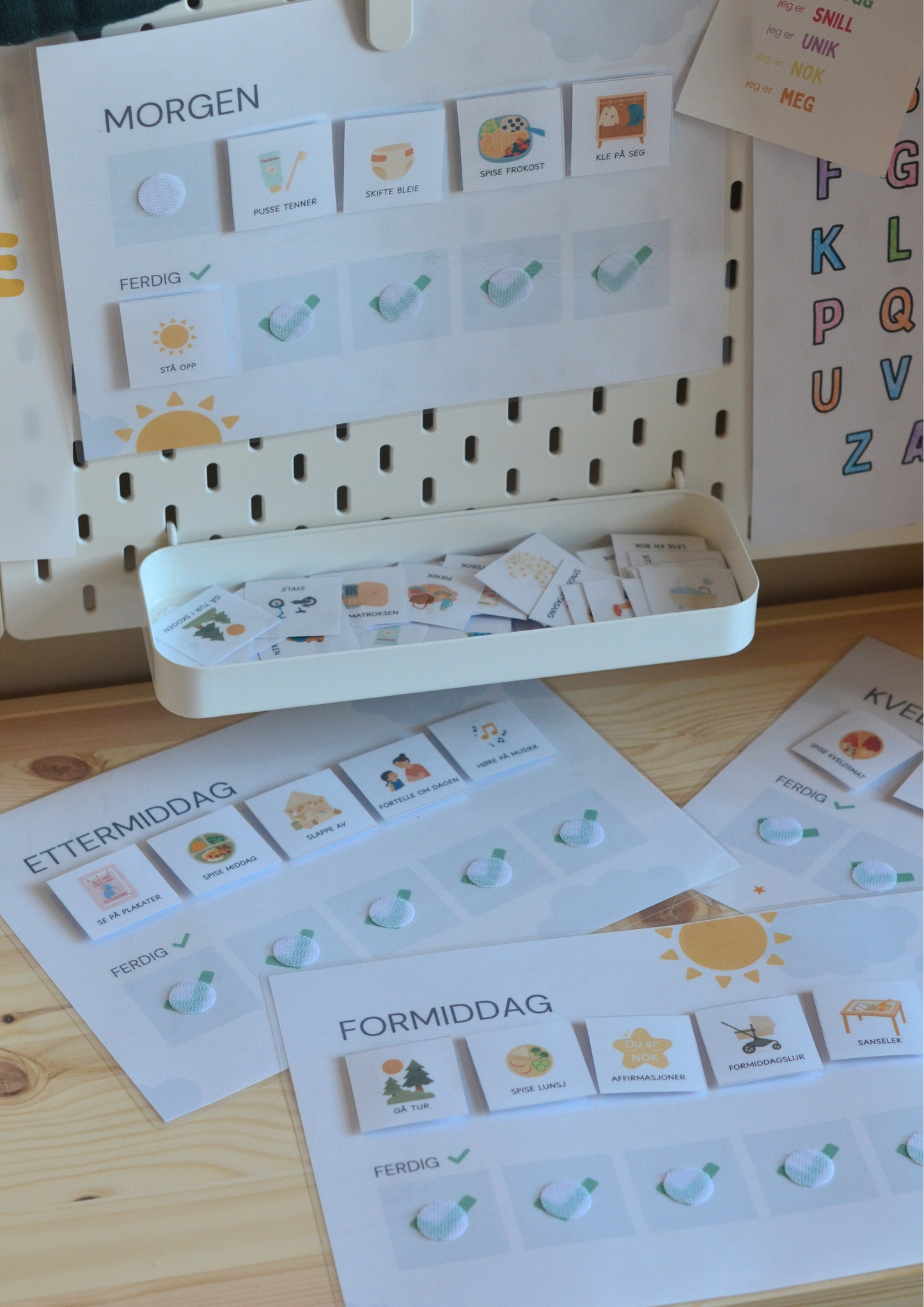My Day – Visual Checklist for Toddlers (80 Icons) – PDF