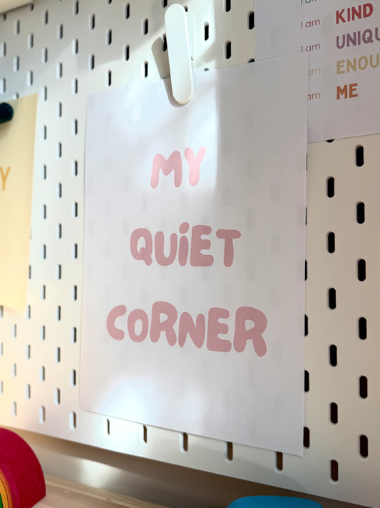 My Quiet Corner – Pink – PDF