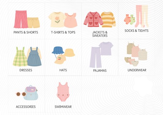 Organize the Closet – Girls – PDF